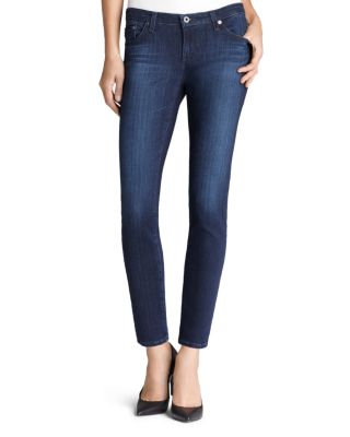 AG Legging Ankle Jeans in Coal Gray 